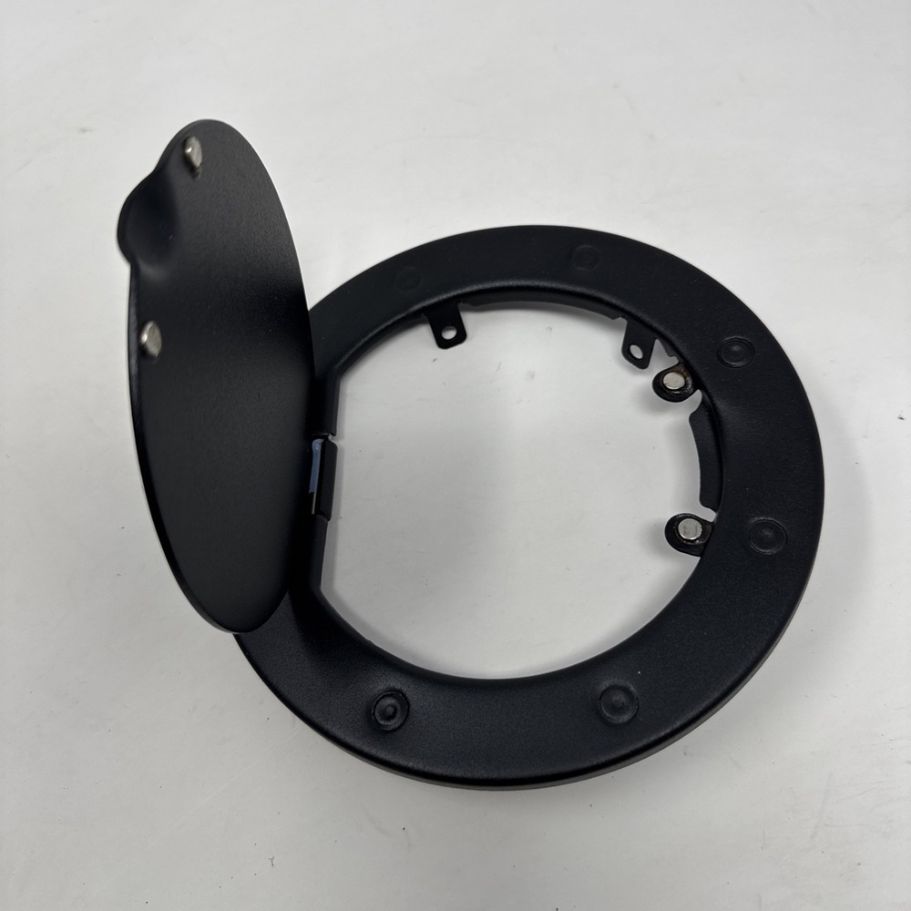 Rugged Ridge 11229.05 Black Non-Locking Gas Cap Door for Jeep Wrangler‎ JK - Picture 6 of 7